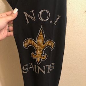 NFL New Orleans Saints yoga pants